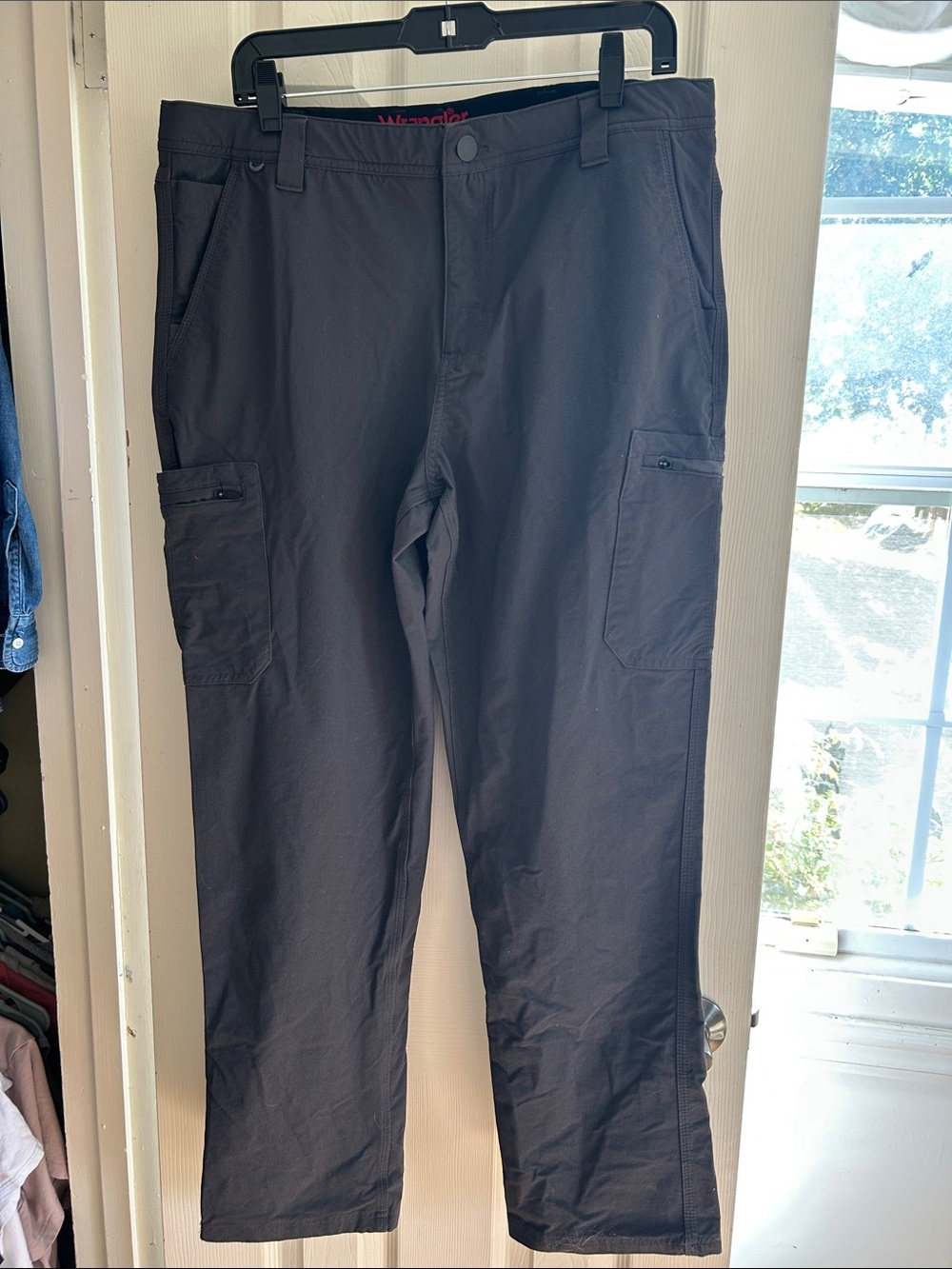 Wrangler Men's Cargo Pants - Charcoal